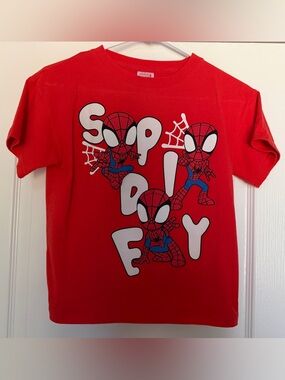 Marvel Red Spider-Man Kids Graphic Tee